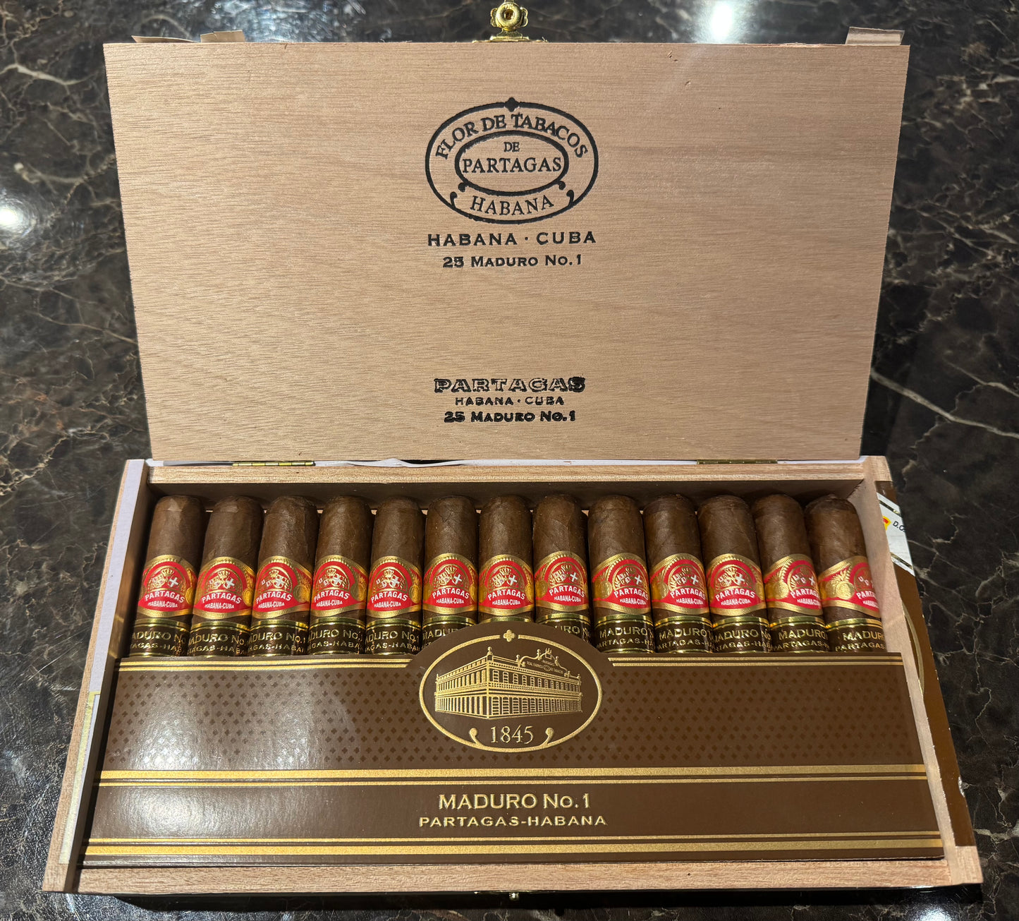 PARTAGAS MADURO NO.1【パルタガス　マデューロ　NO.1】